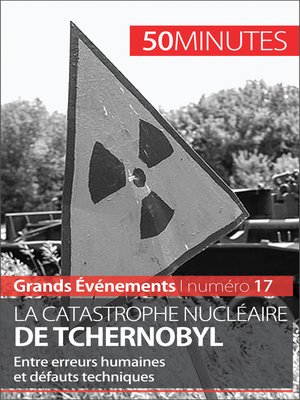 cover image of La catastrophe nucléaire de Tchernobyl